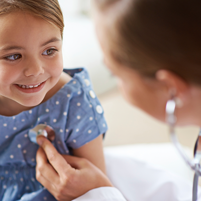 Child with a Doctor